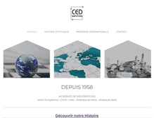Tablet Screenshot of ced-ci.com