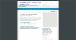 Desktop Screenshot of ced-ci.org